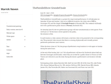 Tablet Screenshot of marnikneven.com